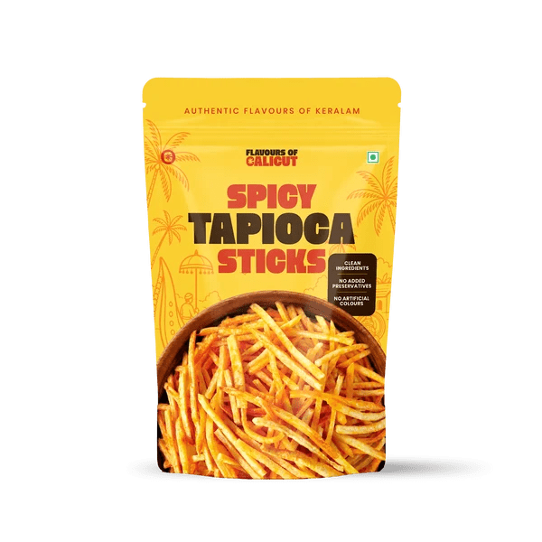 Kerala Spicy Tapioca Sticks - Flavours of Calicut - Freshmills
