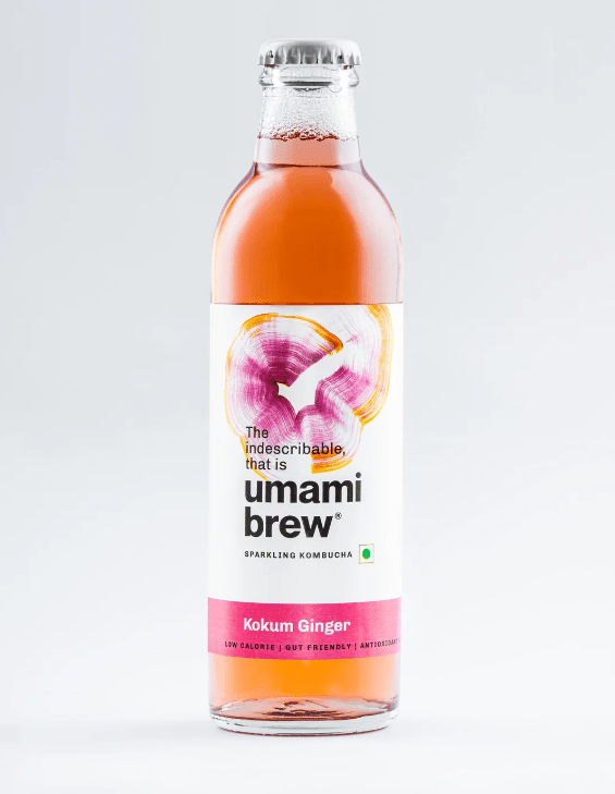 Kokum Ginger Kombucha - umami brew - Freshmills