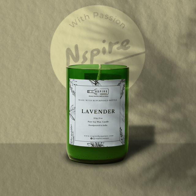 Lavender Soy Wax Candle - Nspire By Nature - Freshmills