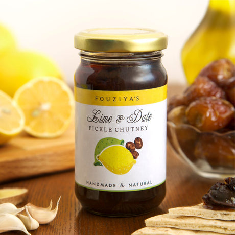 Lime & Date Pickle Chutney - Fouziya's - Freshmills