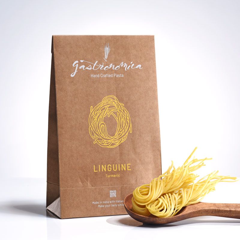 LINGUINE PASTA - TURMERIC - Gastronomica - Freshmills