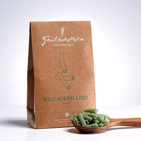 MACCHERONI PASTA - SPINACH - Gastronomica - Freshmills