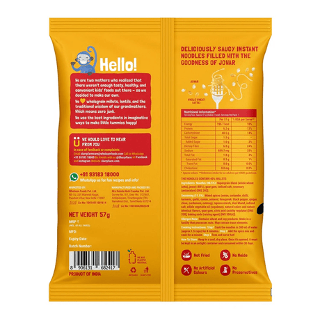 Magic Masala - Instant Millet Noodles - Slurrp Farm - Freshmills