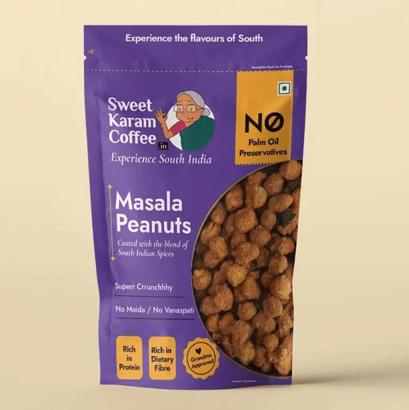 Masala Peanuts - Sweet Karam Coffee - Freshmills