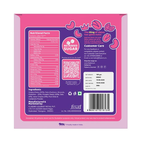 Medjool Date Bites - Flyberry - Freshmills