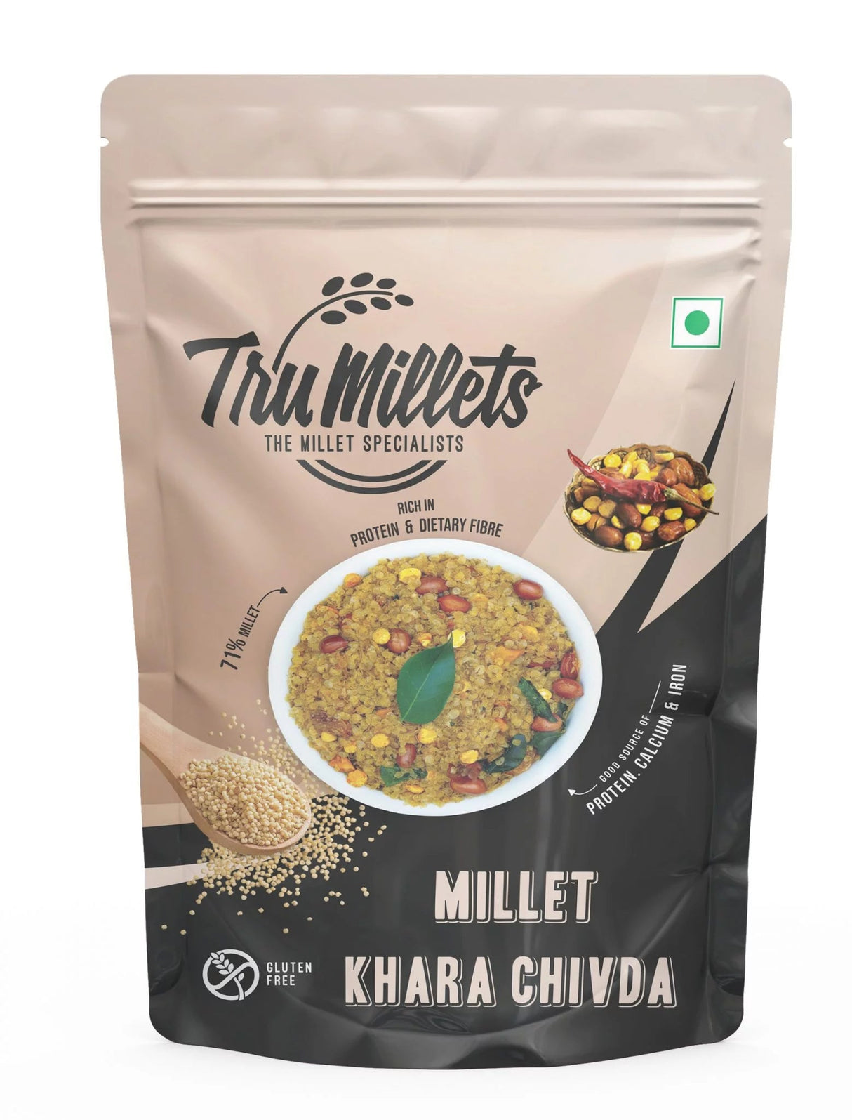 Millet Khara Chivda - Tru millets - Freshmills