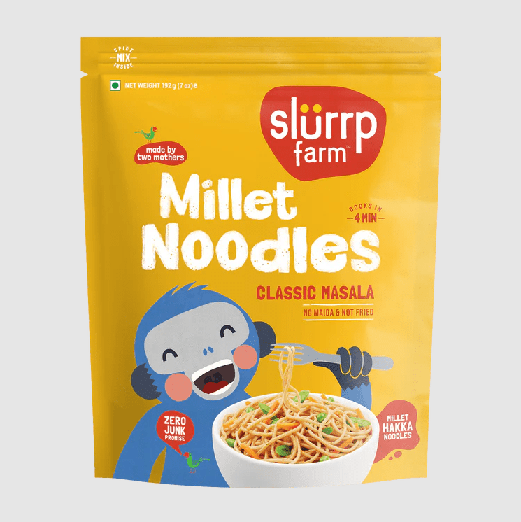 Millet Noodles - Classic Masala - Slurrp Farm - Freshmills