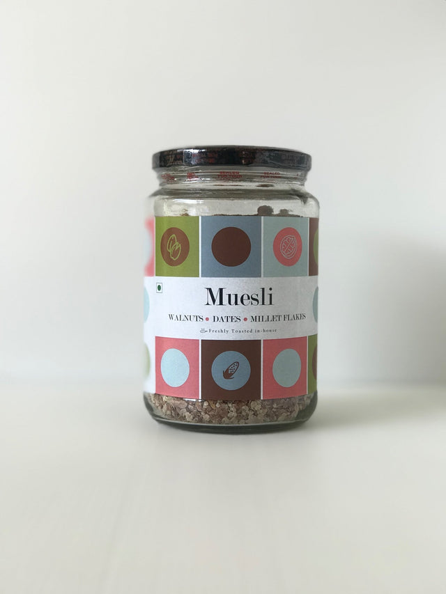 Muesli With Walnuts, Dates & Millet Flakes 300g - Freshmills - Freshmills