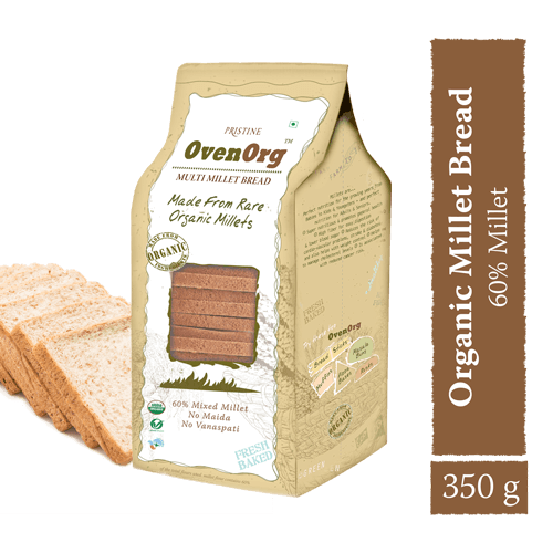 Multi Millet Bread - Pristine OvenOrg - Freshmills