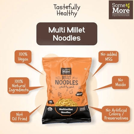 Multi Millet Noodles - Some More - Freshmills