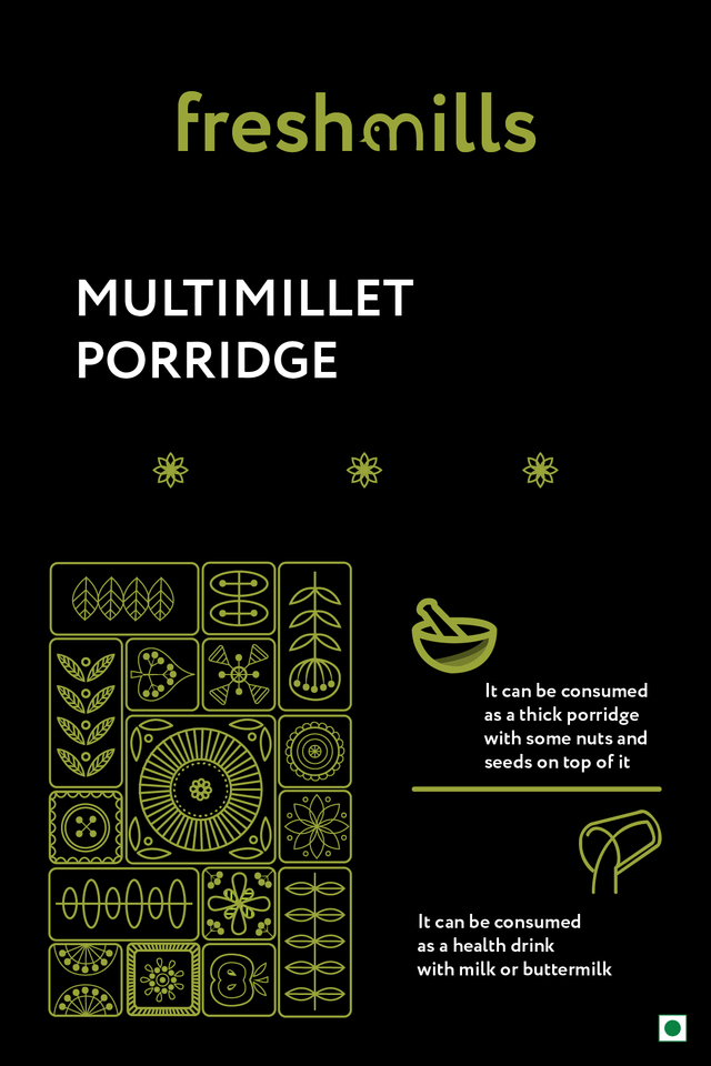 Multi-millet Porridge 250g - Freshmills - Freshmills