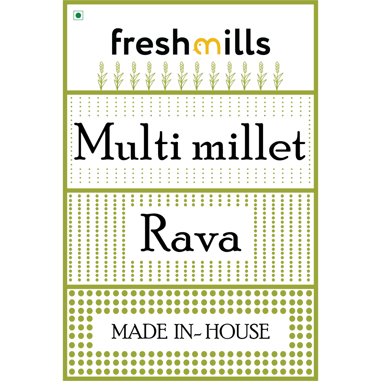 Multi Millet Rava 500g - Freshmills - Freshmills