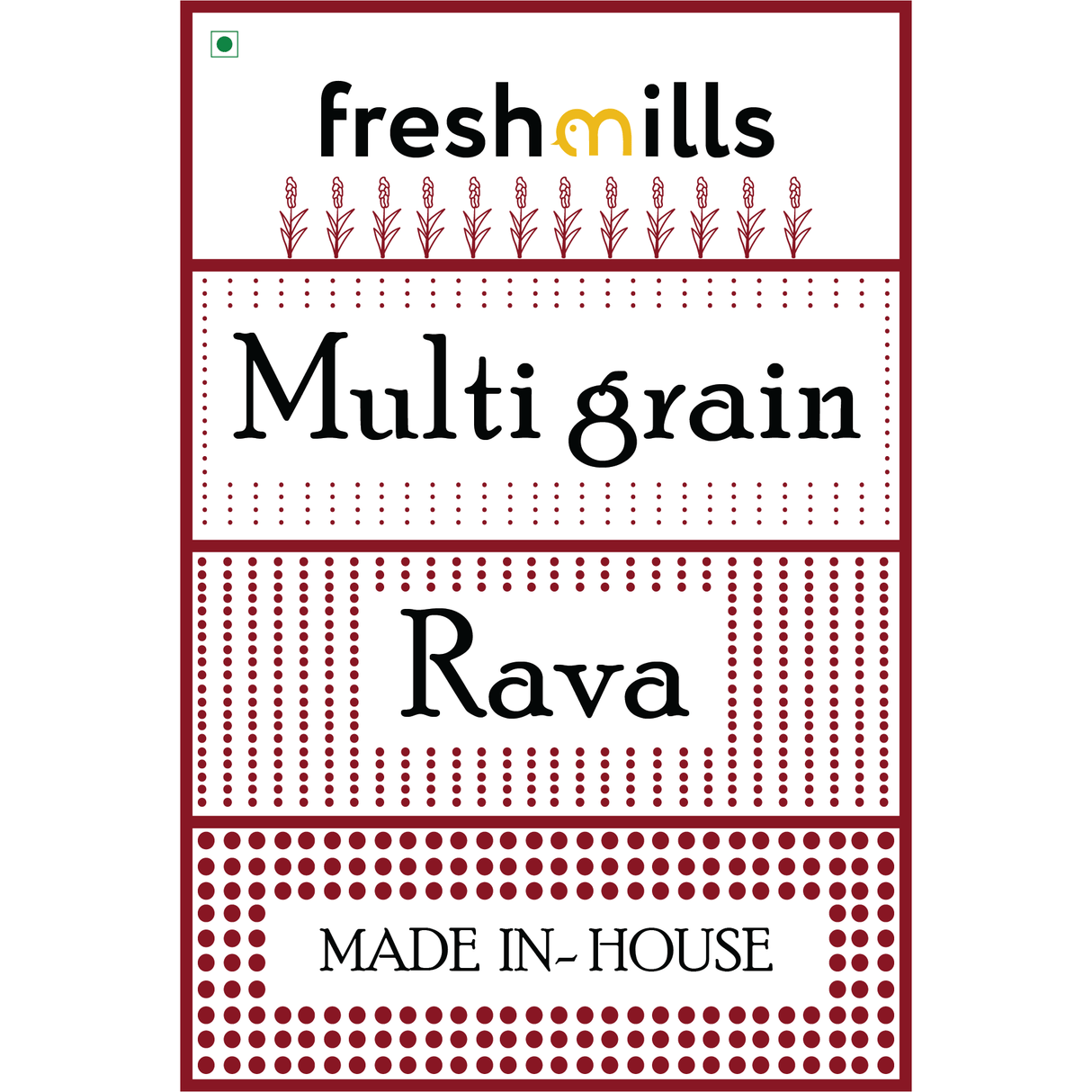 Multigrain Rava 500g - Freshmills - Freshmills