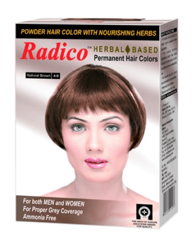 Natural Brown Hair Colour - Radico - Freshmills