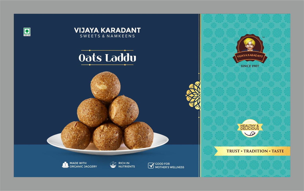 Oats Laddu - Vijaya Karadant - Freshmills