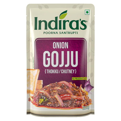 Onion Gojju - Indira's - Freshmills