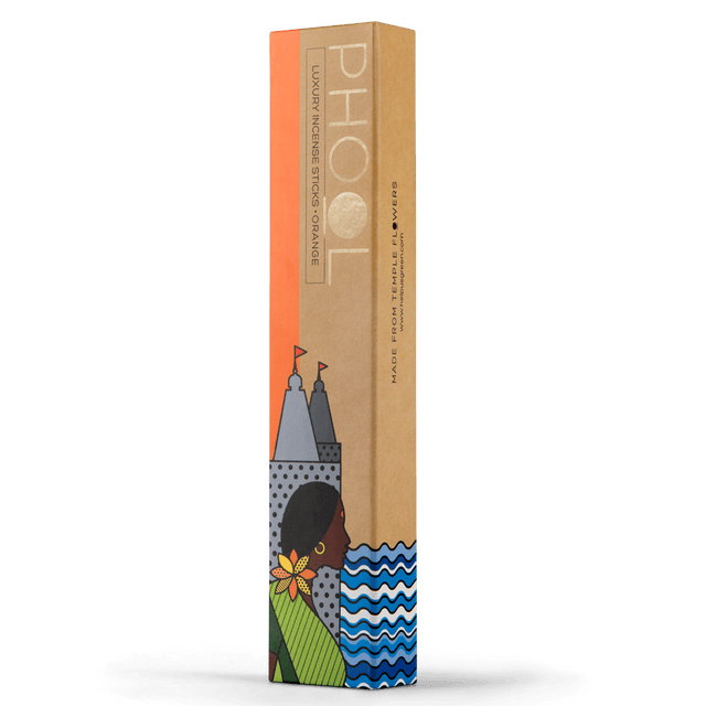 Orange Incense Sticks - Phool - Freshmills