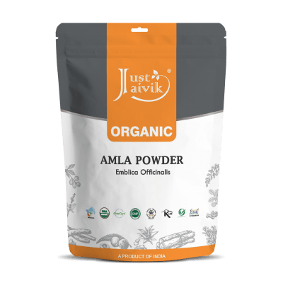 Organic Amla Powder - Just Jaivik - Freshmills