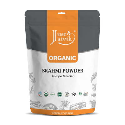 Organic Brahmi Powder - Just Jaivik - Freshmills