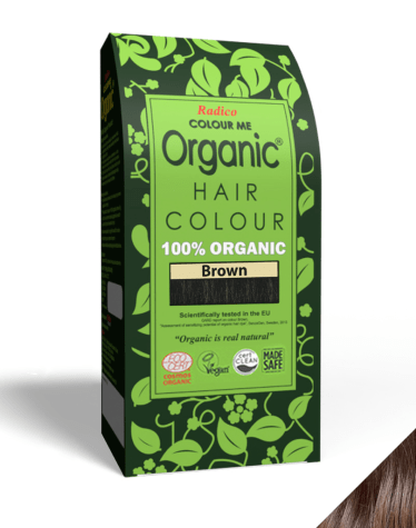 Organic Brown Hair Colour - Radico - Freshmills