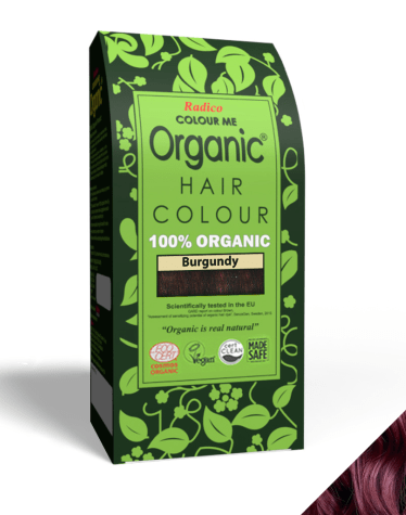 Organic Burgundy Hair Colour - Radico - Freshmills