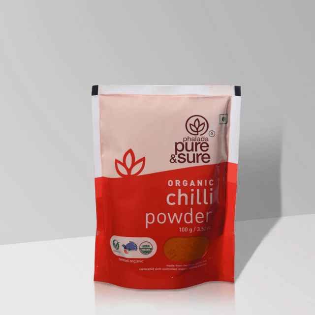 Organic Byadagi Chilly Powder - Phalada Pure & Sure - Freshmills