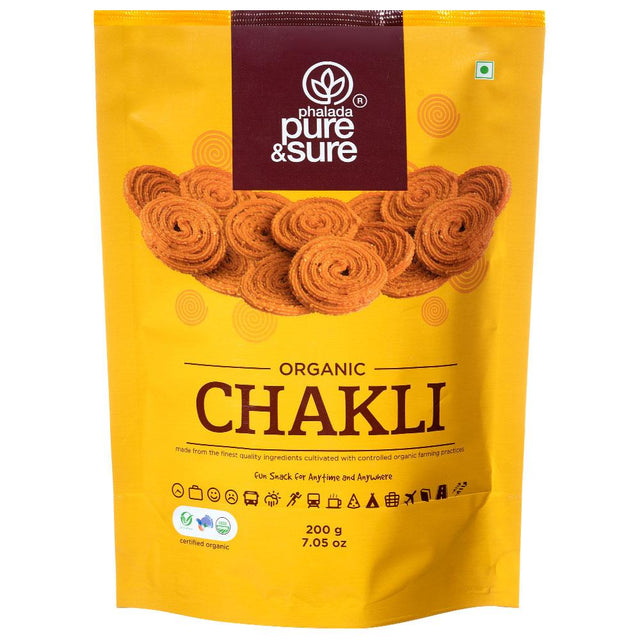 Organic Chakli - Phalada Pure & Sure - Freshmills