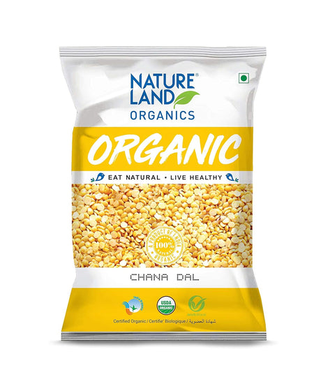 Organic Chana Dal - Nature Land - Freshmills