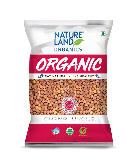 Organic Chana Whole - Nature Land - Freshmills