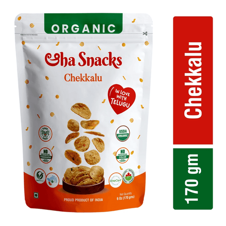 Organic Chekkalu - Aha Snacks - Freshmills