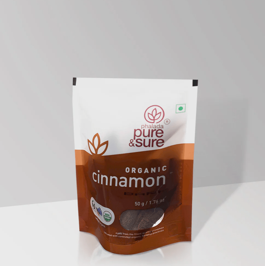 Organic Cinnamon Bark - Phalada Pure & Sure - Freshmills