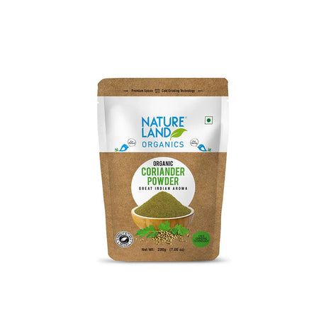 Organic Coriander Powder - Nature Land - Freshmills