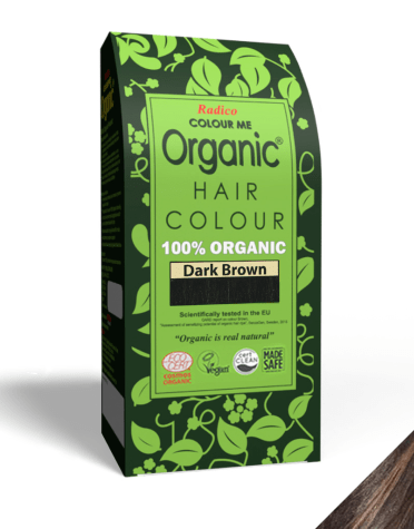 Organic Dark Brown Hair Colour - Radico - Freshmills