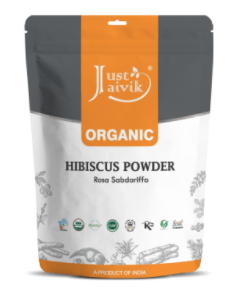 Organic Hibiscus Powder - Just Jaivik - Freshmills