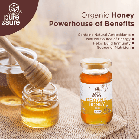 Organic Honey - Phalada Pure & Sure - Freshmills