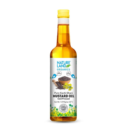 Organic Mustard Oil - Nature Land - Freshmills