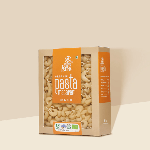 Organic Pasta Macaroni - Phalada Pure & Sure - Freshmills