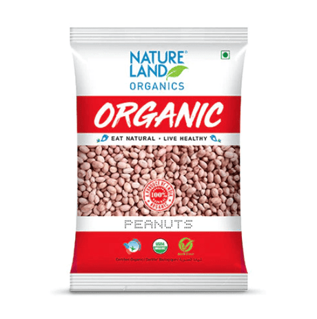 Organic Peanuts - Nature Land - Freshmills