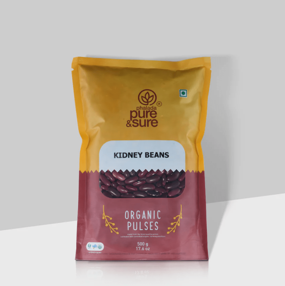 Organic Rajma / Kidney Beans - Phalada Pure & Sure - Freshmills