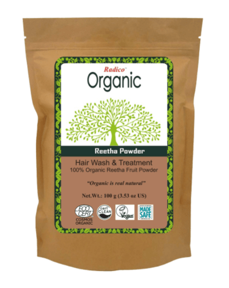 Organic Reetha Powder - Radico - Freshmills