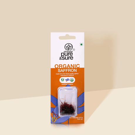 Organic Saffron - Phalada Pure & Sure - Freshmills