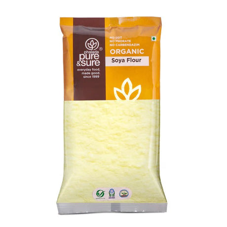 Organic Soya Flour - Phalada Pure & Sure - Freshmills