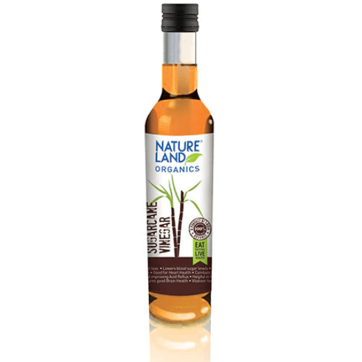 Organic Sugarcane Vinegar - Nature Land - Freshmills