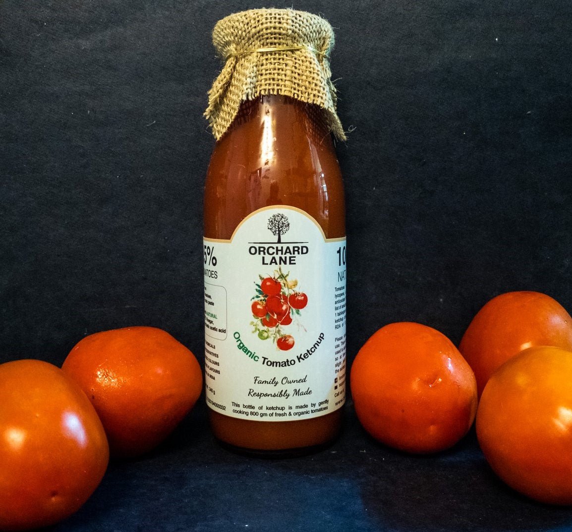 Organic Tomato Ketchup - Orchard Lane - Freshmills