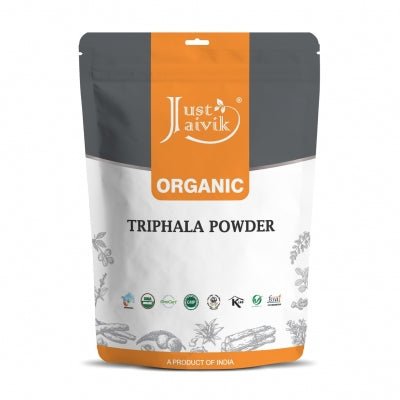 Organic Triphala Powder - Just Jaivik - Freshmills