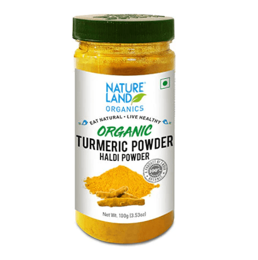 Organic Turmeric Powder - Nature Land - Freshmills