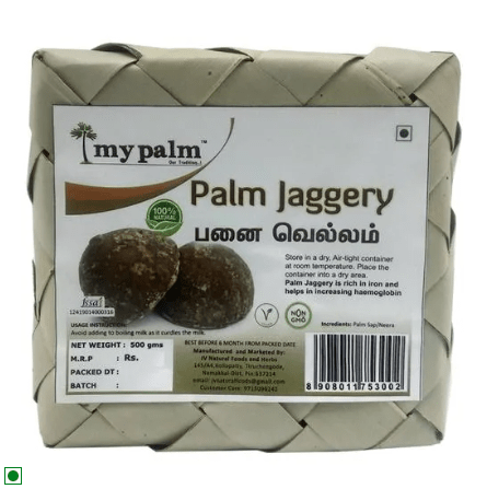 Palm Jaggery Block - My Palm - Freshmills