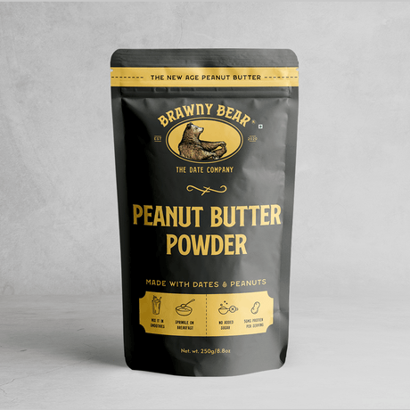 Peanut Butter powder 250g - Brawny Bear - Freshmills