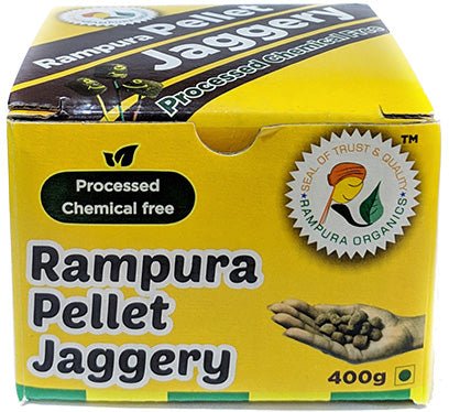 Pellet Jaggery - Rampura Organics - Freshmills