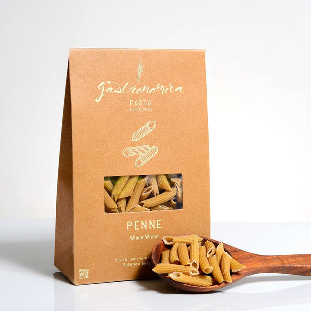 PENNE PASTA - WHOLE WHEAT - Gastronomica - Freshmills